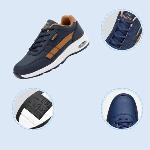 (⏰50% έκπτωση σε νέα προϊόντα, μόνο για σήμερα) Ανδρικά casual παπούτσια 👞Αναβαθμισμένη έκδοση με αερόσολα, άνετα και αναπνεύσιμα, στήριξη στην καμάρα ✅ τιμή προσφοράς