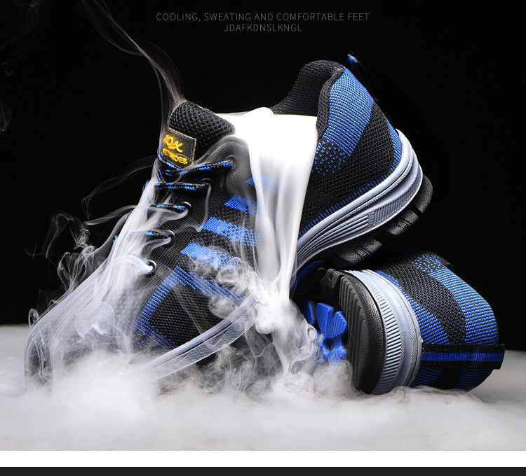 Botas de trabalho para homem com biqueira de aço